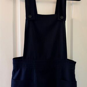 Forever 21 Black Casual Overall Mini Dress